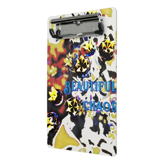 Schönes Chaos Mini Klemmbrett (Gewinkelt2)