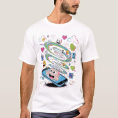 Schönes Chaos  T-Shirt (Vorderseite)