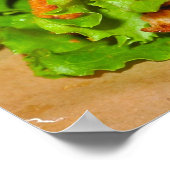 Schönes Cheeseburger Poster (Ecke)