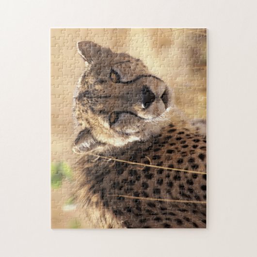 Schönes Cheetah Portrait, Jigsaw Puzzle (Vertikal)
