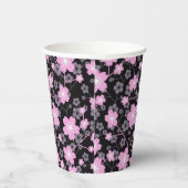 Schönes Cherry Blossom Design Pappbecher (Rechts)