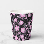Schönes Cherry Blossom Design Pappbecher (Vorderseite)