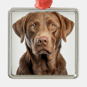 SCHÖNES CHESAPEAKE BAY RETRIEVER DOG ORNAMENT AUS METALL