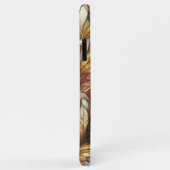 Schönes Chic gesteinigtes Glas florales Mosaikmust Case-Mate iPhone Hülle (Hinten/Rechts)