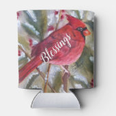 SCHÖNES CHRISTMAS RED KARDINAL BIRD PARTY DOSENKÜHLER (Rückseite)