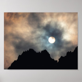 Schönes Cloud Burst Poster