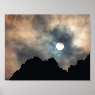 Schönes Cloud Burst Poster