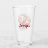 Schönes Clownfischdesign Glas (Rückseite)