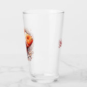 Schönes Clownfischdesign Glas (Links)