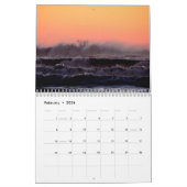 Schönes Coastal Washington Ocean Sunset Foto Kalender (Feb 2026)