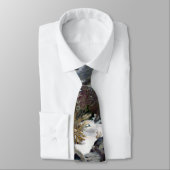 Schönes Colorado in Estes Park Winter Stream Krawatte (Gebunden)