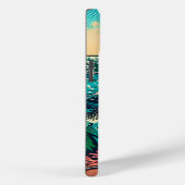 Schönes Comic Pop Art Style Beach Szene Case-Mate iPhone Hülle (Rückseite / Rechts)