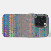 Schönes cooles Aztec geometrisches Muster C iPhone Hülle (Rückseite (Horizontal))