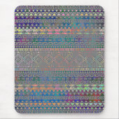 Schönes, cooles Aztec geometrisches Muster Mousepad (Vorne)