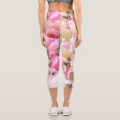 Schönes cooles, mädchenhaftes Design Capri Leggings (Rückseite)