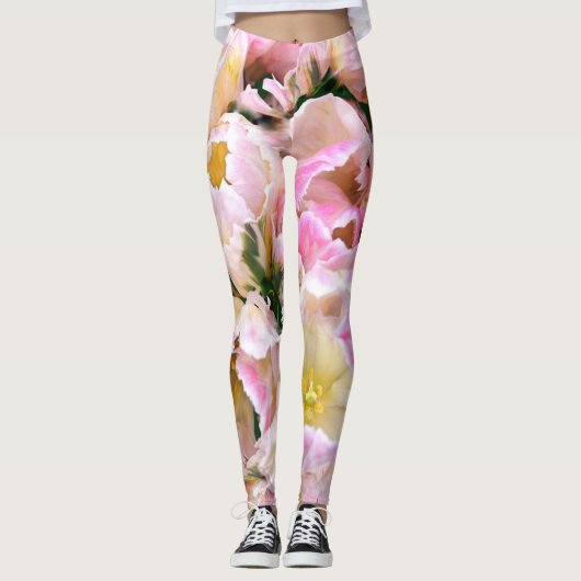 Schönes cooles, mädchenhaftes Design Leggings (Vorderseite)
