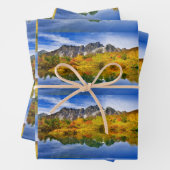 Schönes Country Lake Foto Muster Geschenkpapier Set (Beispiel)