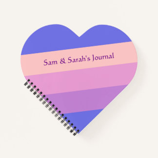 Schönes Couple Daily Journal Notizblock