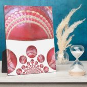 Schönes Cricket Ball Art Design Fotoplatte (Seite)