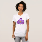 Schönes Crocus T Shirt (Vorne ganz)