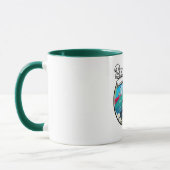 Schönes Cuba Retro Logo. Tasse (Links)