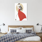 Schönes Dance Couple Leinwanddruck (Insitu (Schlafzimmer))