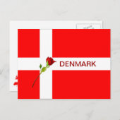 Schönes Dänemark Postcard! Postkarte (Vorne/Hinten)