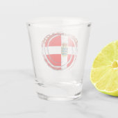 Schönes Dänemark Shot Glass! Schnapsglas (Rückseite)