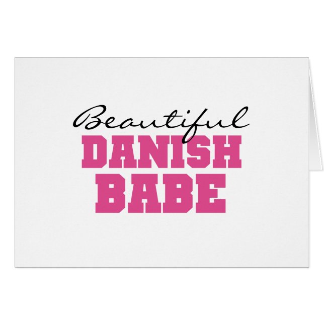 Schönes dänisches Baby (Vorderseite (Horizontal))