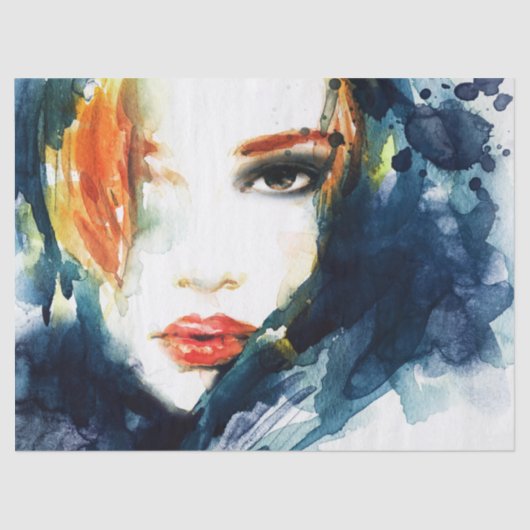 Schönes Dekopapier für die Einrichtung Seidenpapier (Vorderseite)