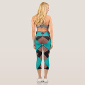 Schönes Dekor Capri Leggings (Rückseite)