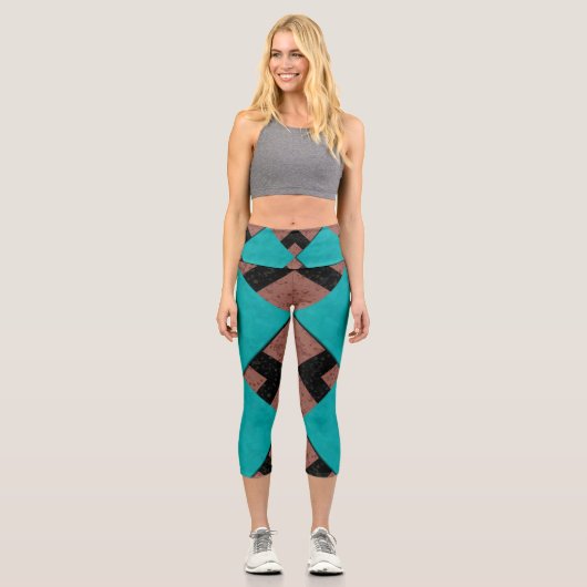 Schönes Dekor Capri Leggings (Vorderseite)