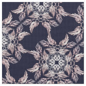 Schönes dekoratives Element des Blätter Stoff (Nahaufnahme)