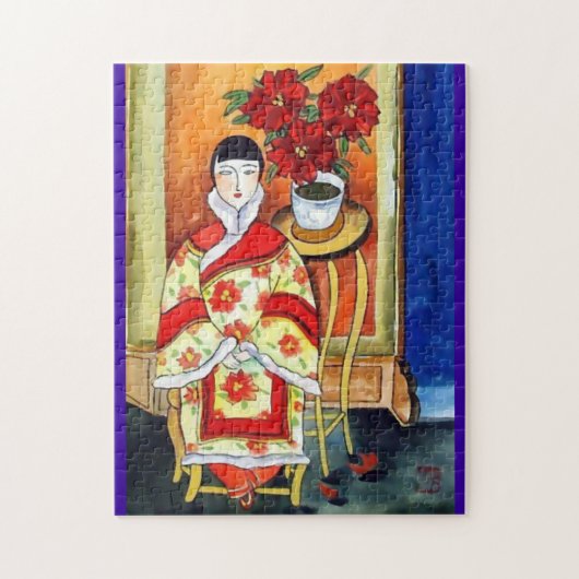 Schönes dekoratives orientalisches puzzle (Vertikal)