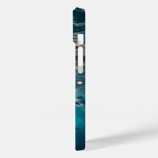 Schönes Delphini iPhone / iPad Gehäuse Case-Mate iPhone Hülle (Rückseite / Links)