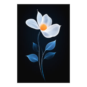 Schönes Design der Blume Fotodruck