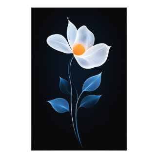 Schönes Design der Blume Fotodruck