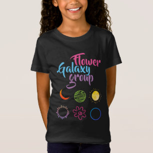 Schönes Design der Blume Galaxy Group T-Shirt