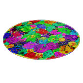 Schönes Design der Blume. Jetzt kaufen Schneidebrett (Ecke)