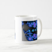 Schönes Design der galaktisch blauen Liebe, Kaffeetasse (VorderseiteRechts)