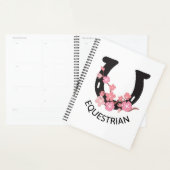 Schönes Design der Reittiere mit Blumenhufeisen Planer (Anzeige)