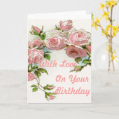 Schönes Design der Rose Karte (Gelbe Blume)