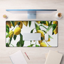 Schönes Design der tropischen Zitrone - Informatio Schreibtischunterlage