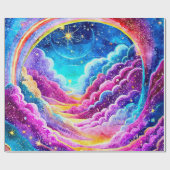 SCHÖNES DESIGN DES AUSSENRAUMS GESCHENKPAPIER (Flach)