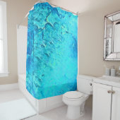 Schönes Design des tropischen Wassers Duschvorhang (Beispiel)