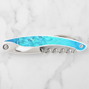 Schönes Design des tropischen Wassers Kellnermesser