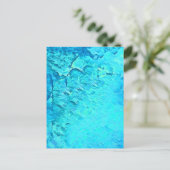 Schönes Design des tropischen Wassers Postkarte (Stehend Vorderseite)