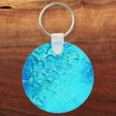 Schönes Design des tropischen Wassers Schlüsselanhänger (Vorderseite)