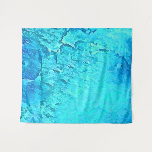 Schönes Design des tropischen Wassers Wandteppich (Vorderseite (Horizontal))