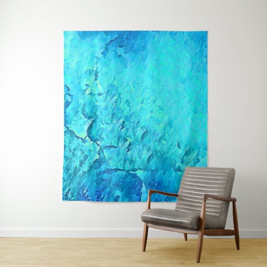 Schönes Design des tropischen Wassers Wandteppich (Beispiel)